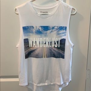 Wanderlust tank